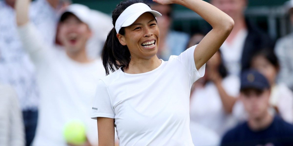 Hseih Su-wei of Chinese Taipei (Credit: Carl Recine/Reuters)